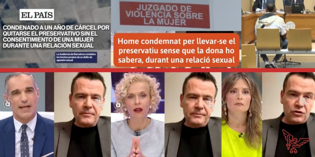 Intervención de David Martí Romeu en la noticia sobre la condena por retirar el preservativo sin consentimiento